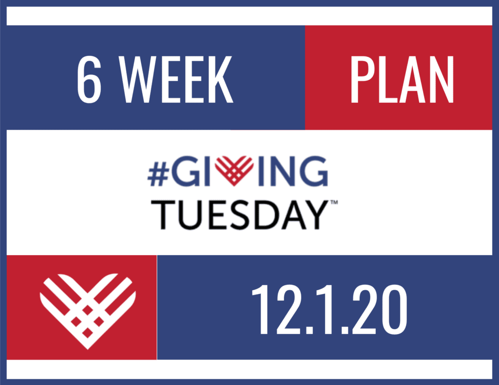 "6 Week Giving Tuesday Plan" banner