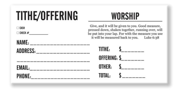 Church Fundraising