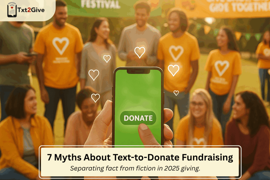 7 Text-to-give fundraising myths