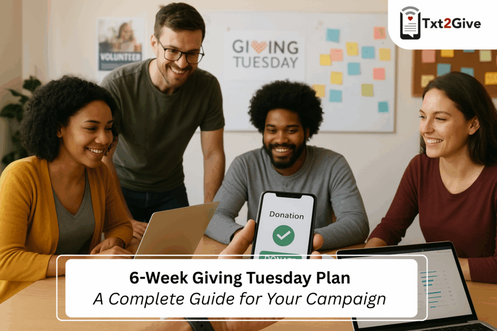 6 Week Guide to Giving Tuesday Fundraising