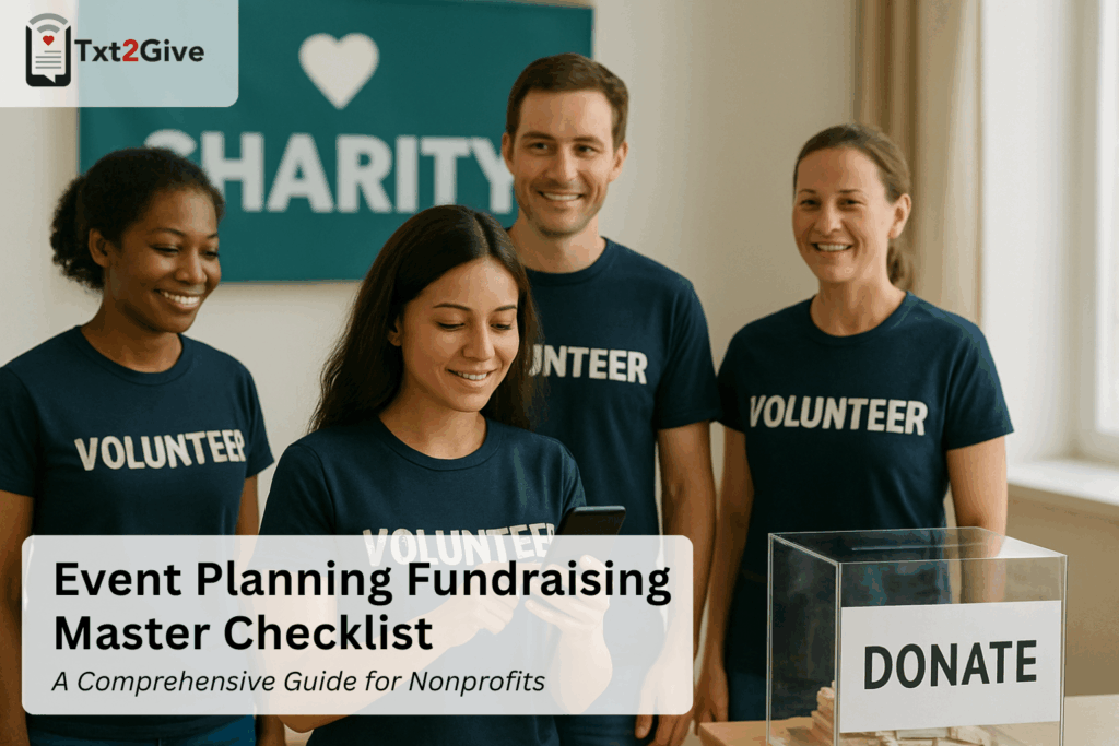 Event Planning Fundraising Master Checklist A Comprehensive Guide for Nonprofits