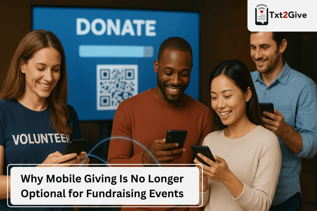 Why Mobile Giving Is No Longer Optional for Fundraising Events​