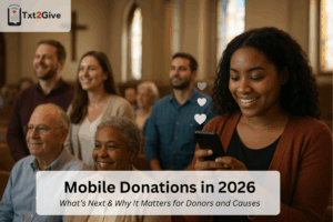 Mobile Donations in 2026 What’s Next & Why It Matters for Donors and Causes