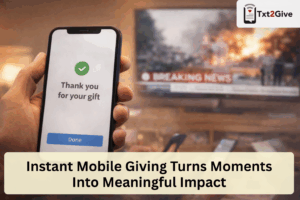 Why Speed Matters in Mobile Giving: The Power of Instant Donations