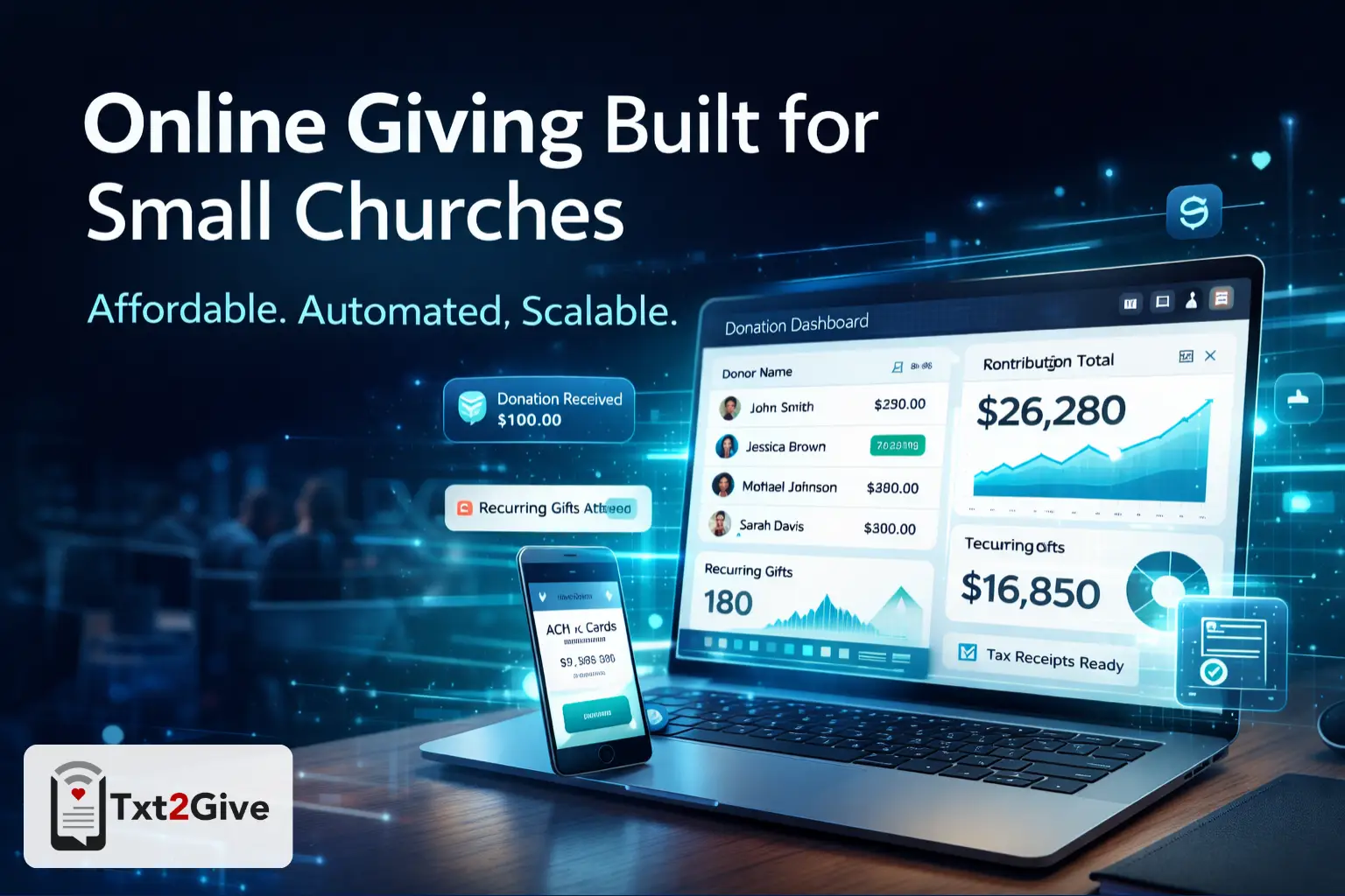 Best Online Giving Options for Small Churches in 2026
